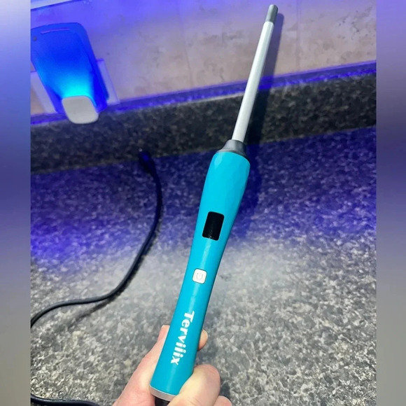 TerviixTiny Curler with Digital Adjustable Temperature & Auto-Off, 9mm - Picture 3 of 3